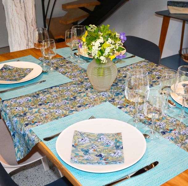 Table accueillante en gîte